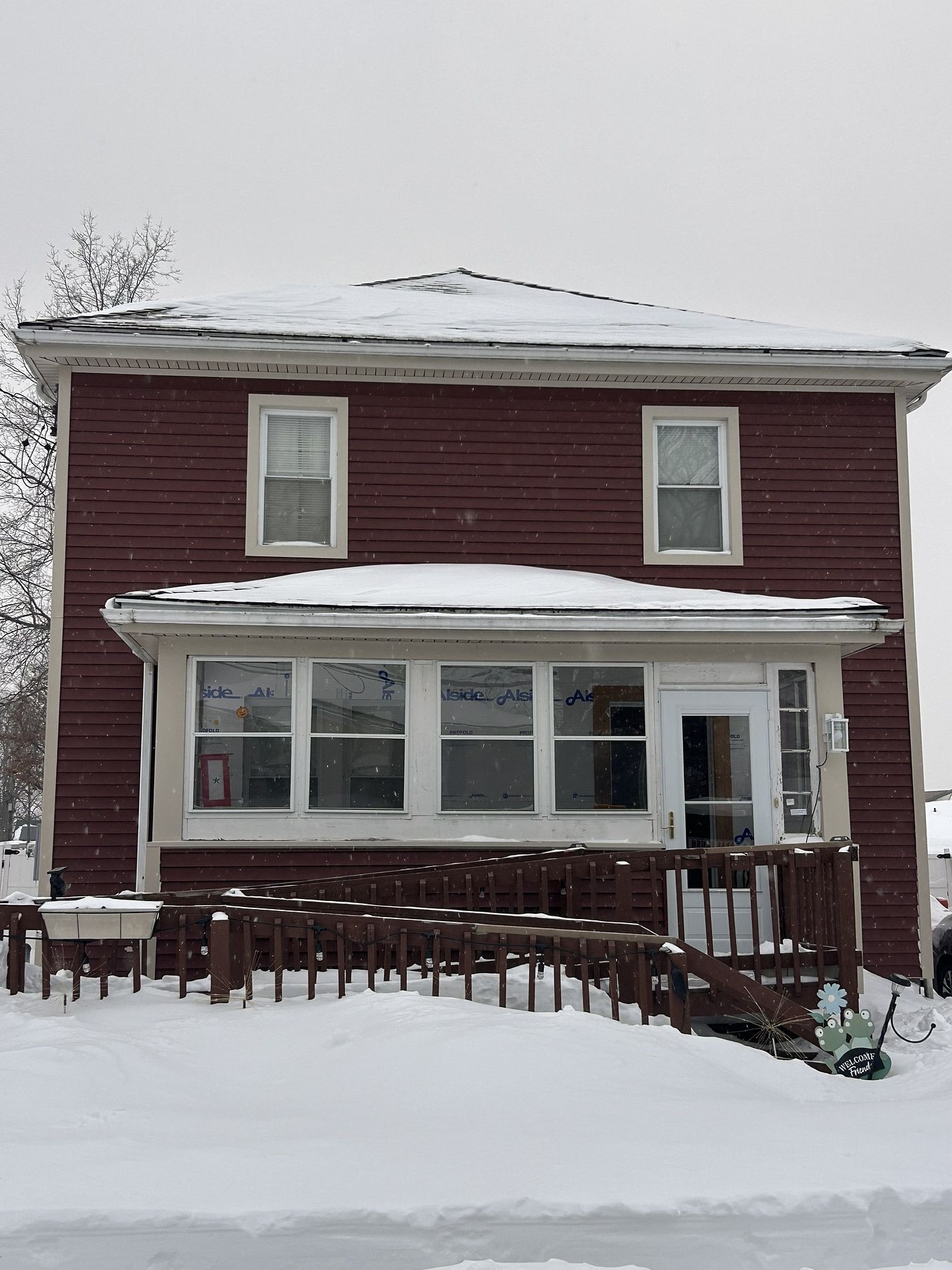 completed Alside vinyl siding installation on Claremont Street East Hartford CT